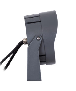 GLOBOSTAR® FLOOD-NIGMA 90396 Προβολέας Σποτ Wall Washer με Αντιθαμβωτική Γρίλια LED 24W 2040lm 30° DC 24V Αδιάβροχο IP65 RGBW DMX512 Dimmable - Γκρι Ανθρακί - Μ15 x Π15 x Υ9.1cm - 3 Χρόνια Εγγύηση 13 90396 3