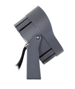 GLOBOSTAR® FLOOD-NIGMA 90396 Προβολέας Σποτ Wall Washer με Αντιθαμβωτική Γρίλια LED 24W 2040lm 30° DC 24V Αδιάβροχο IP65 RGBW DMX512 Dimmable - Γκρι Ανθρακί - Μ15 x Π15 x Υ9.1cm - 3 Χρόνια Εγγύηση 14 90396 4