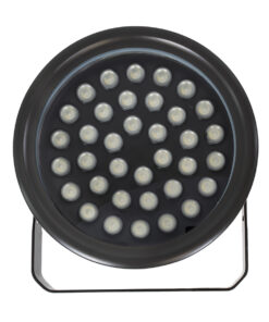 GLOBOSTAR® FLOOD-NEVA 90400 Προβολέας Σποτ Wall Washer LED 72W 6120lm 30° DC 24V Αδιάβροχο IP65 RGBW DMX512 Dimmable - Μαύρο - Μ24.5 x Π24.5 x Υ14.7cm - 3 Χρόνια Εγγύηση 16 90400 6