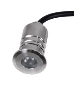 GLOBOSTAR® UNDERWATER-DANI 90411 Υποβρύχιο Χωνευτό Σποτ για Σιντριβάνια/Πισίνες LED 1W 95lm 5° DC 24V Αδιάβροχο IP68 Φυσικό Λευκό 4500K Dimmable - Ανοξείδωτο Ατσάλι 304 - Φ3 x Υ5cm / Q2.5cm - 3 Χρόνια Εγγύηση 14 90411 6