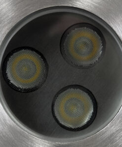 GLOBOSTAR® UNDERWATER-HUNI 90415 Υποβρύχιο Χωνευτό Σποτ για Σιντριβάνια/Πισίνες LED 3W 300lm 30° DC 24V Αδιάβροχο IP68 Ψυχρό Λευκό 6000K Dimmable - Ανοξείδωτο Ατσάλι 304 - Φ10 x Υ7.5cm - Q9.5 - 3 Χρόνια Εγγύηση 13 90415 6