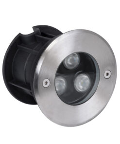 Alternative view of GLOBOSTAR® UNDERWATER-HUNI 90416 Υποβρύχιο Χωνευτό Σποτ για Σιντριβάνια/Πισίνες LED 3W 255lm 30° DC 24V Αδιάβροχο IP68 RGBW DMX512 Dimmable - Ανοξείδωτο Ατσάλι 304 - Φ10 x Υ7.5cm - Q9.5 - 3 Χρόνια Εγγύηση