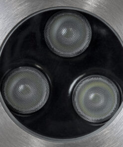 GLOBOSTAR® UNDERWATER-HUNI 90416 Υποβρύχιο Χωνευτό Σποτ για Σιντριβάνια/Πισίνες LED 3W 255lm 30° DC 24V Αδιάβροχο IP68 RGBW DMX512 Dimmable - Ανοξείδωτο Ατσάλι 304 - Φ10 x Υ7.5cm - Q9.5 - 3 Χρόνια Εγγύηση 13 90416 6