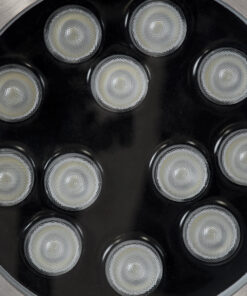 GLOBOSTAR® UNDERWATER-TUNI 90422 Υποβρύχιο Χωνευτό Σποτ για Σιντριβάνια/Πισίνες LED 12W 1020lm 30° DC 24V Αδιάβροχο IP68 RGBW DMX512 Dimmable - Ανοξείδωτο Ατσάλι 304 - Φ18 x Υ11cm - Q17.5 - 3 Χρόνια Εγγύηση 13 90422 6