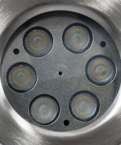 GLOBOSTAR® UNDERWATER-DEDY 90427 Υποβρύχιο Επιφανειακό Σποτ για Σιντριβάνια/Πισίνες LED 6W 600lm 30° DC 24V Αδιάβροχο IP68 Ψυχρό Λευκό 6000K Dimmable - Ανοξείδωτο Ατσάλι 304 - Μ12 x Π7.5 x Υ14.5cm - 3 Χρόνια Εγγύηση 17 90427 08