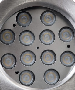 GLOBOSTAR® UNDERWATER-DENIS 90430 Υποβρύχιος Προβολέας Σποτ για Σιντριβάνια/Πισίνες LED 12W 1200lm 30° DC 24V Αδιάβροχο IP68 Ψυχρό Λευκό 6000K Dimmable - Ανοξείδωτο Ατσάλι 304 - Μ14.5 x Π7 x Υ17cm - 3 Χρόνια Εγγύηση 18 90430 8