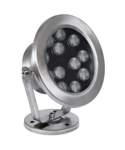 Alternative view of GLOBOSTAR® UNDERWATER-DENIS 90431 Υποβρύχιος Προβολέας Σποτ για Σιντριβάνια/Πισίνες LED 12W 1020lm 30° DC 24V Αδιάβροχο IP68 RGBW DMX512 Dimmable - Ανοξείδωτο Ατσάλι 304 - Μ14.5 x Π7 x Υ17cm - 3 Χρόνια Εγγύηση