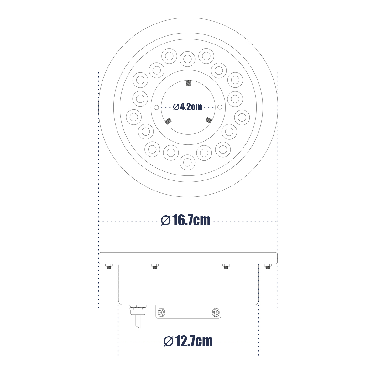 GloboStar® UNDERWATER-DENIS 90435 Υποβρύχιο Χωνευτό Φωτιστικό Σποτ Ειδικό για Σιντριβάνια - Πισίνες - Τζακούζι LED 9W 810lm 30° DC 24V Αδιάβροχο IP68 Φ16.7 x Υ7.5cm Θερμό Λευκό 2700K - Ανοξείδωτο Ατσάλι SS304 - 3 Years Warranty 9 GloboStar® UNDERWATER-DENIS 90435 Υποβρύχιο Χωνευτό Φωτιστικό Σποτ Ειδικό για Σιντριβάνια - Πισίνες - Τζακούζι LED 9W 810lm 30° DC 24V Αδιάβροχο IP68 Φ16.7 x Υ7.5cm Θερμό Λευκό 2700K - Ανοξείδωτο Ατσάλι SS304 - 3 Years Warranty - Image 7