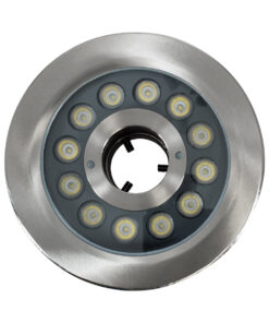 GloboStar® UNDERWATER-DENIS 90436 Υποβρύχιο Χωνευτό Φωτιστικό Σποτ Ειδικό για Σιντριβάνια - Πισίνες - Τζακούζι LED 9W 900lm 30° DC 24V Αδιάβροχο IP68 Φ16.7 x Υ7.5cm Ψυχρό Λευκό 6000K - Ανοξείδωτο Ατσάλι SS304 - 3 Years Warranty 11 90436 3