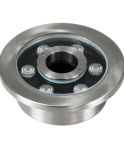 Alternative view of GloboStar® UNDERWATER-DENIS 90437 Υποβρύχιο Χωνευτό Φωτιστικό Σποτ Ειδικό για Σιντριβάνια - Πισίνες - Τζακούζι LED 9W 765lm 30° DC 24V Αδιάβροχο IP68 Φ16.7 x Υ7.5cm RGBW DMX512 - Ανοξείδωτο Ατσάλι SS304 - 3 Years Warranty