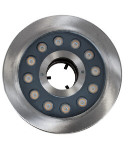 GloboStar® UNDERWATER-DENIS 90438 Υποβρύχιο Χωνευτό Φωτιστικό Σποτ Ειδικό για Σιντριβάνια - Πισίνες - Τζακούζι LED 12W 1080lm 30° DC 24V Αδιάβροχο IP68 Φ19.5 x Υ7.5cm Θερμό Λευκό 2700K - Ανοξείδωτο Ατσάλι SS304 - 3 Years Warranty 11 90438 3