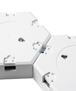 GloboStar® DIGIOCTA 90449 Σετ 12 Ψηφιακων LED RGB Φωτιστικών Κυψελών με Ψηφιακό Controller με WiFi Smart APP & Ασύρματο Χειριστήριο RF 2.4Ghz - LED SMD 5050 18W/Σετ 168PIXEL/Σετ 1440lm/Σετ 120° DC 5V με USB 2.0 IP20 Πολύχρωμο RGB - Dimmable - Μ10.5 x Π10.5 x Υ3cm Ανά Κυψέλη - 2 Χρόνια Εγγύηση 25 90449 11