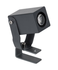 GLOBOSTAR® TREELIGHT-TREEMARO 90472 Σποτ Φωτισμού για Φυτά - Δέντρα LED 3W 330lm 8° DC 24V Αδιάβροχο IP65 Θερμό Λευκό 2700K Dimmable - Γκρι Ανθρακί - Μ3.5 x Π6.4 x Υ10cm - 3 Χρόνια Εγγύηση 12 90472 3