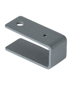 GloboStar® 90476 Βάση Αλουμίνιου για Στήριξη σε Ιμάντα (U) Τοποθέτησης για Σποτ και Προβολείς Αρχιτεκτονικού Φωτισμού Φυτών και Δέντρων Γκρι Ανθρακί Μ4.3 x Π1.8 x Υ2cm 11 90476 3