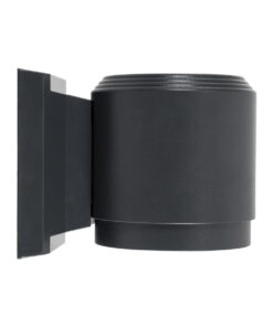 GloboStar® WALLLIGHT-SONA 90482 Φωτιστικό Τοίχου - Απλίκα LED 12W 1140lm 5° DC 24V Αδιάβροχο IP67 Μ9.5 x Π13 x Υ11cm Φυσικό Λευκό 4500K - Γκρι Ανθρακί - 3 Years Warranty 12 90482 4