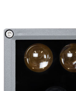 GloboStar® FLOOD-DENA 90487 Επιτοίχιος Προβολέας Wall Washer για Φωτισμό Κτιρίων - Απλίκα & Δαπέδου LED 30W 2700lm 5° DC 24V Αδιάβροχο IP67 Μ18.5 x Π13 x Υ12cm Θερμό Λευκό 2700K - Γκρι Ανθρακί - 3 Years Warranty 18 90487 8