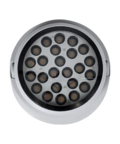 GloboStar® FLOOD-RANA 90490 Κινούμενος Προβολέας - Σποτ Φωτισμού Wall Washer για Φωτισμό Κτιρίων LED 36W 3420lm 5° DC 24V Αδιάβροχο IP67 Φ26.5 x Υ20cm Φυσικό Λευκό 4500K - Γκρι - 3 Years Warranty 14 90490 6