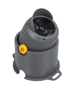 Alternative view of GLOBOSTAR® FLOOD-SIMA 90493 Κινούμενος Προβολέας Σποτ Wall Washer με Αντιθαμβωτική Γρίλια LED 24W 2160lm 30° DC 24V Αδιάβροχο IP67 Θερμό Λευκό 2700K Dimmable - Γκρι Ανθρακί - Μ14.5 x Π24.2 x Υ22.5cm - 3 Χρόνια Εγγύηση