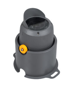 GLOBOSTAR® FLOOD-SIMA 90493 Κινούμενος Προβολέας Σποτ Wall Washer με Αντιθαμβωτική Γρίλια LED 24W 2160lm 30° DC 24V Αδιάβροχο IP67 Θερμό Λευκό 2700K Dimmable - Γκρι Ανθρακί - Μ14.5 x Π24.2 x Υ22.5cm - 3 Χρόνια Εγγύηση 14 90493 3