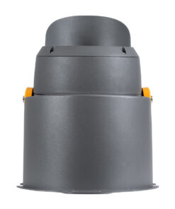 GLOBOSTAR® FLOOD-SIMA 90495 Κινούμενος Προβολέας Σποτ Wall Washer με Αντιθαμβωτική Γρίλια LED 36W 3240lm 30° DC 24V Αδιάβροχο IP67 Θερμό Λευκό 2700K Dimmable - Γκρι Ανθρακί - Μ21 x Π26 x Υ27cm - 3 Χρόνια Εγγύηση 15 90495 4