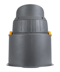 GLOBOSTAR® FLOOD-SIMA 90495 Κινούμενος Προβολέας Σποτ Wall Washer με Αντιθαμβωτική Γρίλια LED 36W 3240lm 30° DC 24V Αδιάβροχο IP67 Θερμό Λευκό 2700K Dimmable - Γκρι Ανθρακί - Μ21 x Π26 x Υ27cm - 3 Χρόνια Εγγύηση 16 90495 5