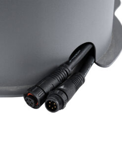 GloboStar® FLOOD-SIMA 90496 Κινούμενος Προβολέας - Σποτ Φωτισμού Wall Washer με Αντιθαμβωτική Γρίλια για Φωτισμό Κτιρίων LED 36W 3060lm 30° DC 24V Αδιάβροχο IP67 Μ21 x Π26 x Υ27cm RGBW DMX512 - Γκρι Ανθρακί - 3 Years Warranty 21 90496 10