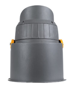 GloboStar® FLOOD-SIMA 90496 Κινούμενος Προβολέας - Σποτ Φωτισμού Wall Washer με Αντιθαμβωτική Γρίλια για Φωτισμό Κτιρίων LED 36W 3060lm 30° DC 24V Αδιάβροχο IP67 Μ21 x Π26 x Υ27cm RGBW DMX512 - Γκρι Ανθρακί - 3 Years Warranty 16 90496 5