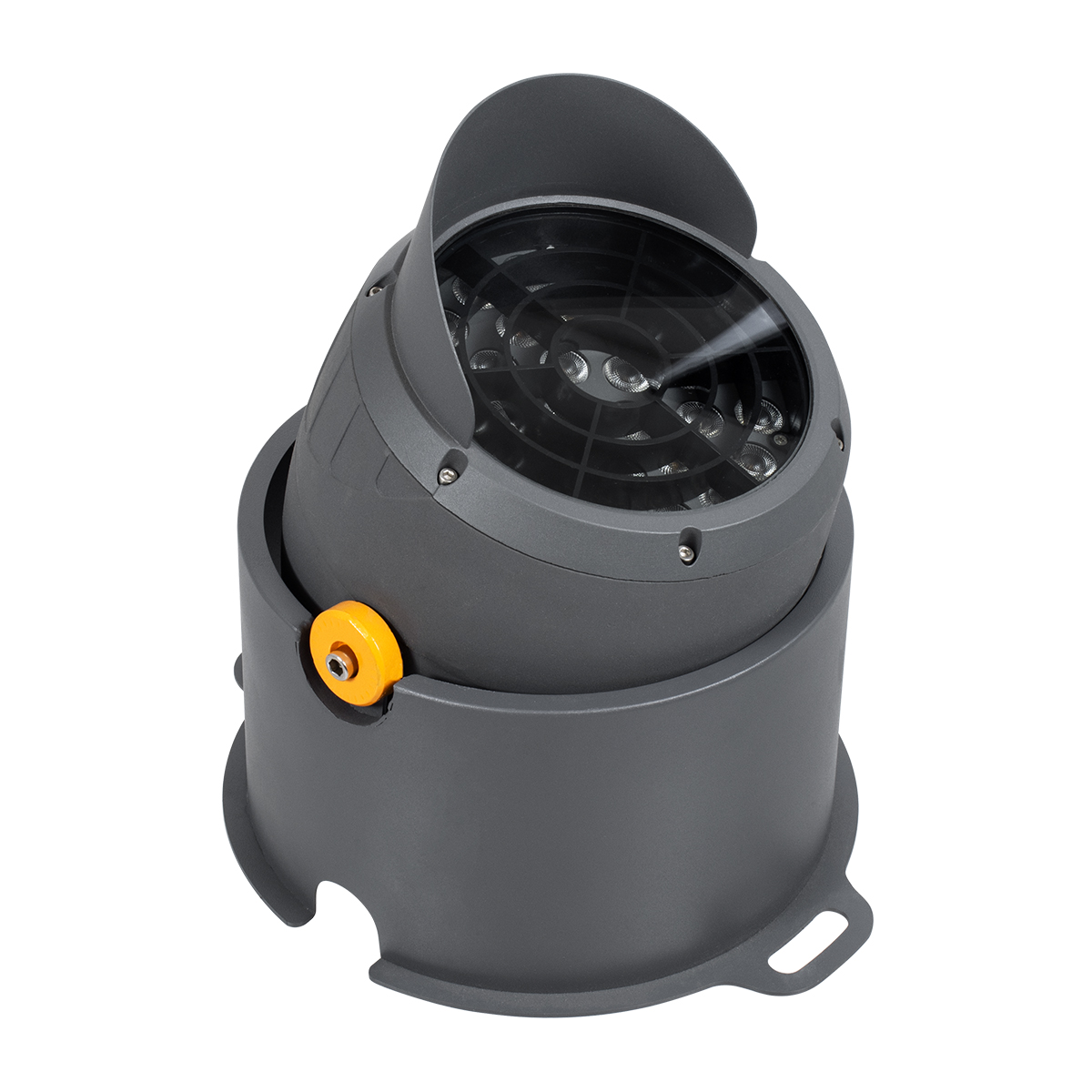 GLOBOSTAR® FLOOD-SIMA 90497 Κινούμενος Προβολέας Σποτ Wall Washer με Αντιθαμβωτική Γρίλια LED 60W 5400lm 30° DC 24V Αδιάβροχο IP67 Θερμό Λευκό 2700K Dimmable - Γκρι Ανθρακί - Μ29 x Π24 x Υ28.5cm - 3 Χρόνια Εγγύηση 4 GLOBOSTAR® FLOOD-SIMA 90497 Κινούμενος Προβολέας Σποτ Wall Washer με Αντιθαμβωτική Γρίλια LED 60W 5400lm 30° DC 24V Αδιάβροχο IP67 Θερμό Λευκό 2700K Dimmable - Γκρι Ανθρακί - Μ29 x Π24 x Υ28.5cm - 3 Χρόνια Εγγύηση - Image 2