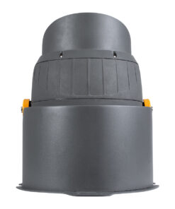 GLOBOSTAR® FLOOD-SIMA 90497 Κινούμενος Προβολέας Σποτ Wall Washer με Αντιθαμβωτική Γρίλια LED 60W 5400lm 30° DC 24V Αδιάβροχο IP67 Θερμό Λευκό 2700K Dimmable - Γκρι Ανθρακί - Μ29 x Π24 x Υ28.5cm - 3 Χρόνια Εγγύηση 16 90497 5