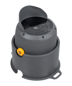 GloboStar® FLOOD-SIMA 90498 Κινούμενος Προβολέας - Σποτ Φωτισμού Wall Washer με Αντιθαμβωτική Γρίλια για Φωτισμό Κτιρίων LED 60W 5100lm 30° DC 24V Αδιάβροχο IP67 Μ29 x Π24 x Υ28.5cm RGBW DMX512 - Γκρι Ανθρακί - 3 Years Warranty 14 90498 3