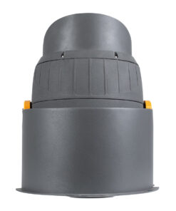 GloboStar® FLOOD-SIMA 90498 Κινούμενος Προβολέας - Σποτ Φωτισμού Wall Washer με Αντιθαμβωτική Γρίλια για Φωτισμό Κτιρίων LED 60W 5100lm 30° DC 24V Αδιάβροχο IP67 Μ29 x Π24 x Υ28.5cm RGBW DMX512 - Γκρι Ανθρακί - 3 Years Warranty 16 90498 5