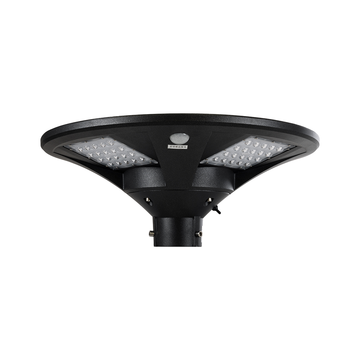 GLOBOSTAR® PARK 90501 Φωτιστικό Κεφαλής Post Top Πλατείας/Πάρκου/Κήπου με Ασύρματο Χειριστήριο LED 25W 550lm 120° με Ενσωματωμένο Φωτοβολταϊκό Panel 6V 20W & Επαναφορτιζόμενη Μπαταρία Li-ion 3.2V 12000mAh με Αισθητήρα Κίνησης-Ημέρας-Νύχτας Αδιάβροχο IP67 Θερμό Λευκό 2700K - Γκρι Ανθρακί - Φ50 x Υ20cm - 2 Χρόνια Εγγύηση 4 GLOBOSTAR® PARK 90501 Φωτιστικό Κεφαλής Post Top Πλατείας/Πάρκου/Κήπου με Ασύρματο Χειριστήριο LED 25W 550lm 120° με Ενσωματωμένο Φωτοβολταϊκό Panel 6V 20W & Επαναφορτιζόμενη Μπαταρία Li-ion 3.2V 12000mAh με Αισθητήρα Κίνησης-Ημέρας-Νύχτας Αδιάβροχο IP67 Θερμό Λευκό 2700K - Γκρι Ανθρακί - Φ50 x Υ20cm - 2 Χρόνια Εγγύηση - Image 2