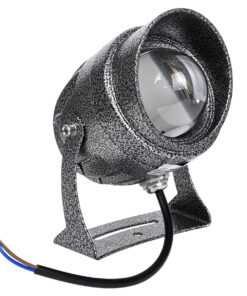 Alternative view of GloboStar® SPOT-XENIA 90509 Σποτ Φωτισμου Wall Washer LED 16W 1600lm 3° DC 24V Αδιάβροχο IP65 Φ9 x Υ12cm Ψυχρό Λευκό 6000K - Σφυρήλατο Γκρι - 3 Years Warranty