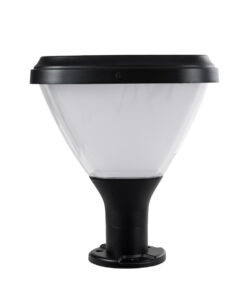 GLOBOSTAR® NATURE 90532 Φωτιστικό Κολωνάκι Κήπου LED 10W 500lm 120° με Ενσωματωμένο Φωτοβολταϊκό Panel 6V 2W & Επαναφορτιζόμενη Μπαταρία Li-ion 3.2V 8000mAh με Αισθητήρα Ημέρας-Νύχτας Αδιάβροχο IP65 Ψυχρό Λευκό 6000K - Γκρι Ανθρακί - Μ26 x Π26 x Υ30cm - 2 Χρόνια Εγγύηση 10 90532 2