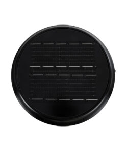 GLOBOSTAR® SHARP 90533 Φωτιστικό Κολωνάκι Κήπου LED 10W 500lm 120° με Ενσωματωμένο Φωτοβολταϊκό Panel 6V 2W & Επαναφορτιζόμενη Μπαταρία Li-ion 3.2V 8000mAh με Αισθητήρα Ημέρας-Νύχτας Αδιάβροχο IP65 Ψυχρό Λευκό 6000K - Γκρι Ανθρακί - Μ26 x Π26 x Υ33cm - 2 Χρόνια Εγγύηση 11 90533 3