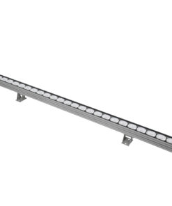 Alternative view of GLOBOSTAR® WASHER-JAVIA 90557 Μπάρα Φωτισμού Wall Washer LED 48W 3840lm 5° DC 24V Αδιάβροχο IP67 RGBW DMX512 Dimmable - Γκρι Ανθρακί - Μ100 x Π5.2 x Υ3.6cm - 3 Χρόνια Εγγύηση