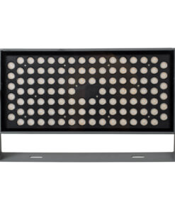 GLOBOSTAR® FLOOD-ZANA 90558 Προβολέας Σποτ Wall Washer LED 100W 9000lm 30° DC 24V Αδιάβροχο IP65 Θερμό Λευκό 2700K Dimmable - Γκρι Ανθρακί - Μ45.5 x Π28 x Υ10cm - 3 Χρόνια Εγγύηση 10 90558 3