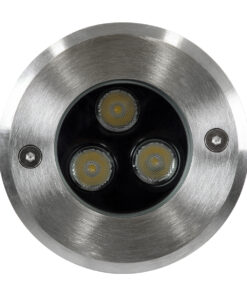 GloboStar® UNDERWATER-JULIA 90563 Υποβρύχιο Χωνευτό Φωτιστικό Σποτ Ειδικό για Σιντριβάνια LED 3W 285lm 15° DC 24V Αδιάβροχο IP68 Φ10 x Υ7.5cm Φυσικό Λευκό 4500K - Ανοξείδωτο Ατσάλι - 3 Χρόνια Εγγύηση 15 90563 3