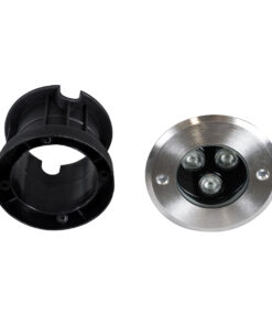 GloboStar® UNDERWATER-JULIA 90563 Υποβρύχιο Χωνευτό Φωτιστικό Σποτ Ειδικό για Σιντριβάνια LED 3W 285lm 15° DC 24V Αδιάβροχο IP68 Φ10 x Υ7.5cm Φυσικό Λευκό 4500K - Ανοξείδωτο Ατσάλι - 3 Χρόνια Εγγύηση 21 90563 9