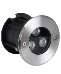 Alternative view of GloboStar® UNDERWATER-JULIA 90564 Υποβρύχιο Χωνευτό Φωτιστικό Σποτ Ειδικό για Σιντριβάνια LED 3W 255lm 15° DC 24V Αδιάβροχο IP68 Φ10 x Υ7.5cm RGBW DMX512 - Ανοξείδωτο Ατσάλι - 3 Years Warranty