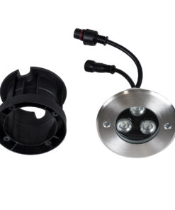 GloboStar® UNDERWATER-JULIA 90564 Υποβρύχιο Χωνευτό Φωτιστικό Σποτ Ειδικό για Σιντριβάνια LED 3W 255lm 15° DC 24V Αδιάβροχο IP68 Φ10 x Υ7.5cm RGBW DMX512 - Ανοξείδωτο Ατσάλι - 3 Years Warranty 20 90564 9