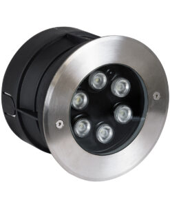 Alternative view of GloboStar® UNDERWATER-JULIA 90567 Υποβρύχιο Χωνευτό Φωτιστικό Σποτ Ειδικό για Σιντριβάνια LED 6W 510lm 15° DC 24V Αδιάβροχο IP68 Φ15 x Υ10.2cm RGBW DMX512 - Ανοξείδωτο Ατσάλι - 3 Years Warranty