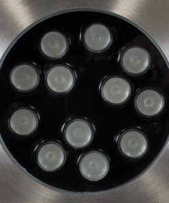 GloboStar® UNDERWATER-JULIA 90570 Υποβρύχιο Χωνευτό Φωτιστικό Σποτ Ειδικό για Σιντριβάνια LED 12W 1020lm 15° DC 24V Αδιάβροχο IP68 Φ18 x Υ11.2cm RGBW DMX512 - Ανοξείδωτο Ατσάλι - 3 Years Warranty 17 90570 6