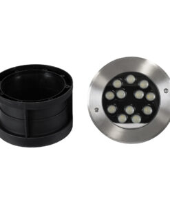 GloboStar® UNDERWATER-JULIA 90570 Υποβρύχιο Χωνευτό Φωτιστικό Σποτ Ειδικό για Σιντριβάνια LED 12W 1020lm 15° DC 24V Αδιάβροχο IP68 Φ18 x Υ11.2cm RGBW DMX512 - Ανοξείδωτο Ατσάλι - 3 Years Warranty 19 90570 8