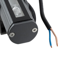 GLOBOSTAR® WINDOW-BARI 90587 Αρχιτεκτονικό Φωτιστικό Ανάδειξης Παραθύρων Window Light LED 12W 1080lm 8x180° DC 24V Αδιάβροχο IP67 Θερμό Λευκό 2700K Dimmable - Γκρι Ανθρακί - Μ30 x Π4 x Υ3.5cm - 3 Χρόνια Εγγύηση 20 90587 10