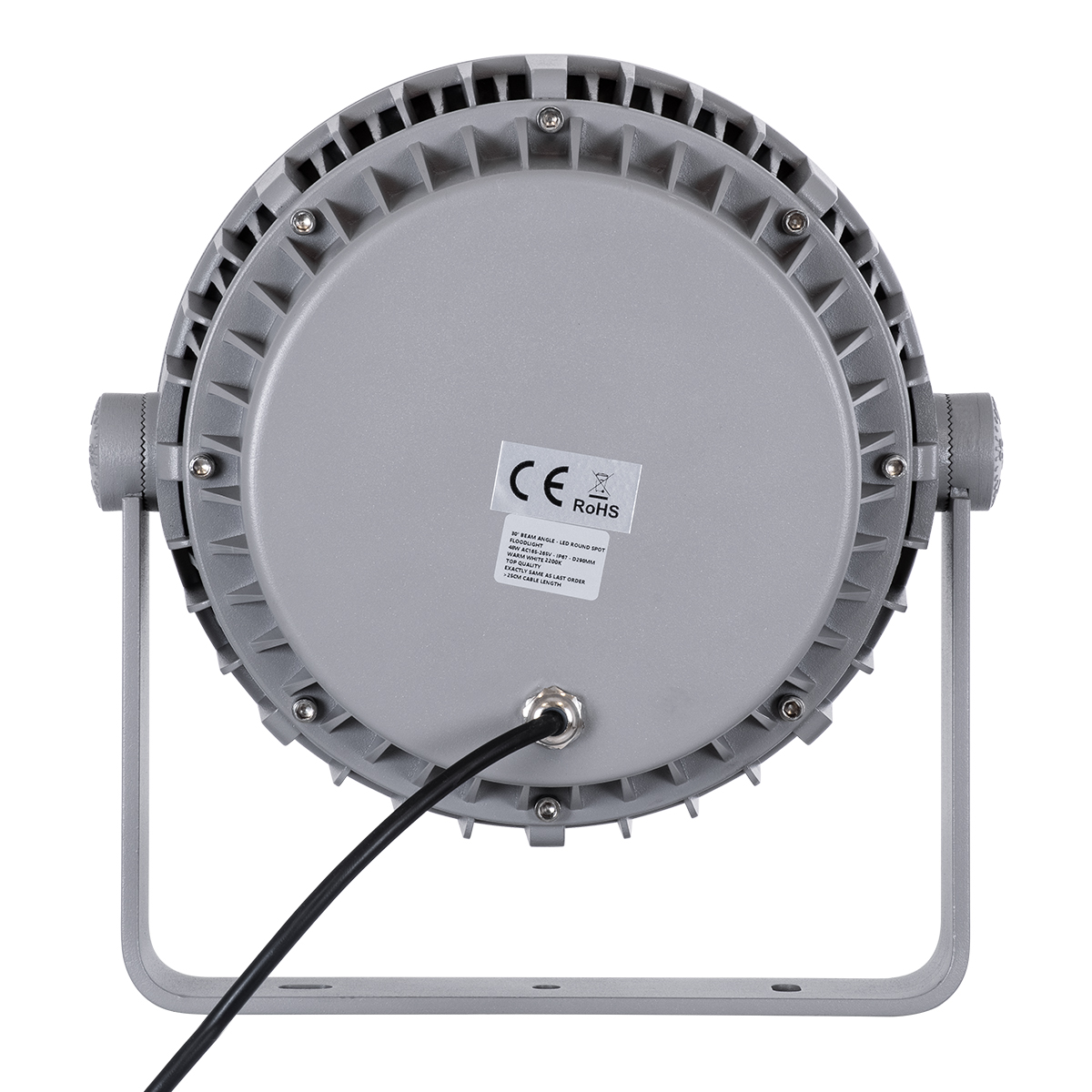 GLOBOSTAR®FLOOD-MENA 90338 Προβολέας Σποτ Wall Washer με Αντιθαμβωτική Γρίλια LED 48W 4080lm 30° AC 220-240V Αδιάβροχο IP67 Πορτοκαλί 2200K - Γκρι Ανθρακί - Μ26 x Π20 x Υ28.5cm - 3 Χρόνια Εγγύηση 8 GLOBOSTAR®FLOOD-MENA 90338 Προβολέας Σποτ Wall Washer με Αντιθαμβωτική Γρίλια LED 48W 4080lm 30° AC 220-240V Αδιάβροχο IP67 Πορτοκαλί 2200K - Γκρι Ανθρακί - Μ26 x Π20 x Υ28.5cm - 3 Χρόνια Εγγύηση - Image 6