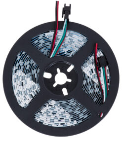 GLOBOSTAR® DIGIPRO 90596 Ψηφιακή Pixel Addressable Ταινία LED 14.4W/m 1152lm/m 120° DC 24V IP20 60 x SMD5050 Chip/m 10 x Pixel/m Πολύχρωμο RGB Dimmable SPI/TTL Protocol IC WS2811/SM16703P - Μ500 x Π1 x Υ0.2cm - Ρολό 5 Μέτρων - 5 Χρόνια Εγγύηση 8 90596 4