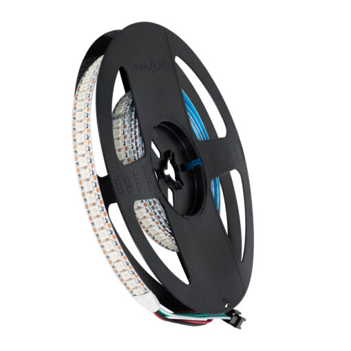 GloboStar® GLOBOSTAR® DIGIPRO 90597 Ψηφιακή Pixel Addressable Ταινία LED 36W/m 2880lm/m 120° DC 5V IP20 144 x SMD 5050 Chip/m 144 x Pixel/m Πολύχρωμο RGB Dimmable SPI/TTL Protocol IC WS2812/SK6812 - Μ200 x Π1.2 x Υ0.2cm - Ρολό 2 Μέτρων - 5 Χρόνια Εγγύηση