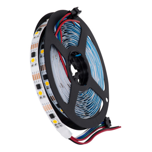 GloboStar® GLOBOSTAR® DIGIPRO 90598 Ψηφιακή Pixel Addressable Ταινία LED 9W/m 810lm/m 120° DC 12V IP20 30 x SMD 5050 Chip/m 30 x Pixel/m Θερμό Λευκό 2700K Dimmable SPI/TTL Protocol IC TM1908 - Μ5000 x Π10 x Υ2mm - Ρολό 5 Μέτρων - 5 Χρόνια Εγγύηση