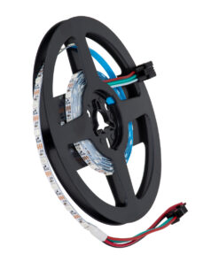 GloboStar® GLOBOSTAR® DIGIPRO 90605 Ψηφιακή Pixel Addressable Ταινία LED 14.4W/m 1152lm/m 120° DC 5V IP20 60 x SMD 3535 Chip/m 20 x Pixel/m Πολύχρωμο RGB Dimmable SPI/TTL Protocol IC WS2812/SK6812 - Μ2000 x Π4 x Υ1mm - Ρολό 2 Μέτρων - 5 Χρόνια Εγγύηση